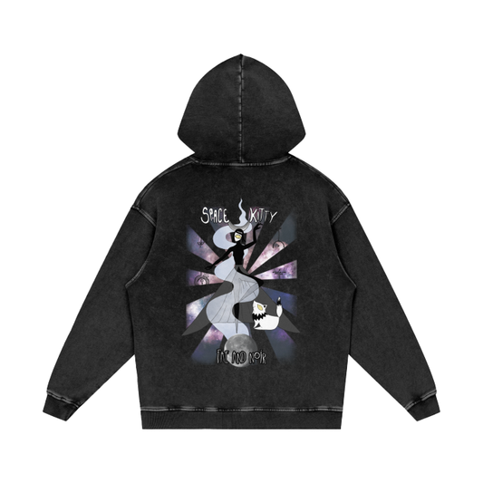 Space Kitty Oversize Hoodie