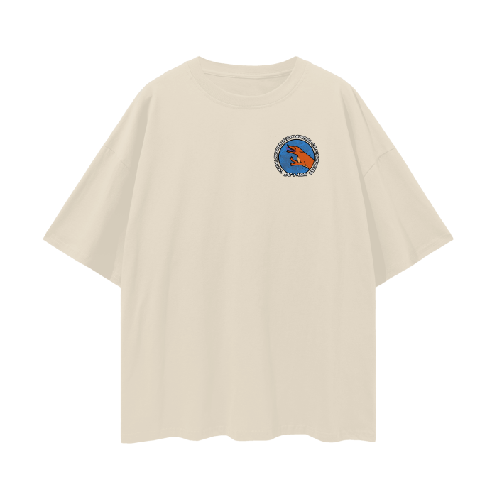 Catch Laughter Oversize Drop Tee