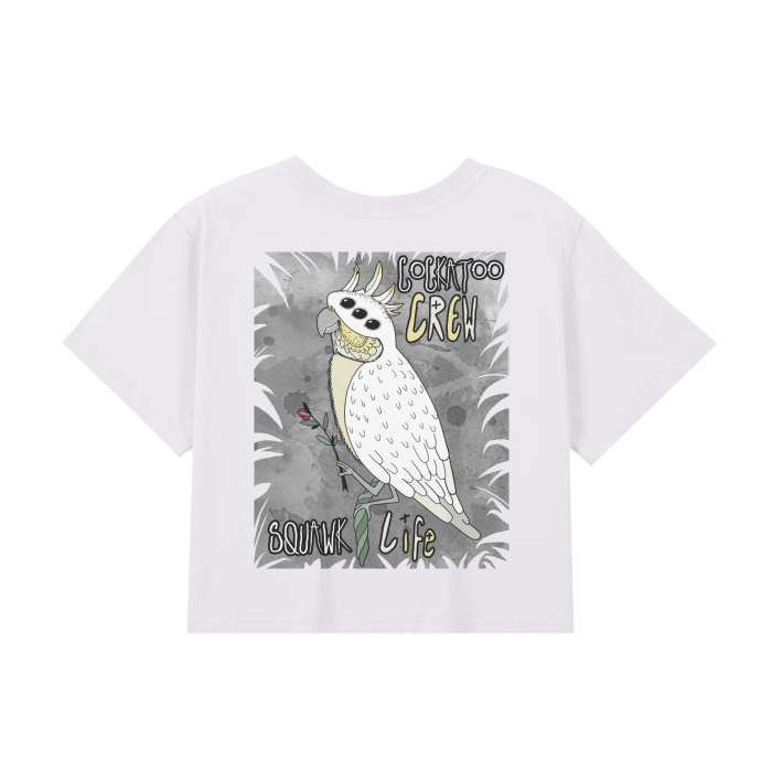 Cockatoo Crew Womens Short Tee