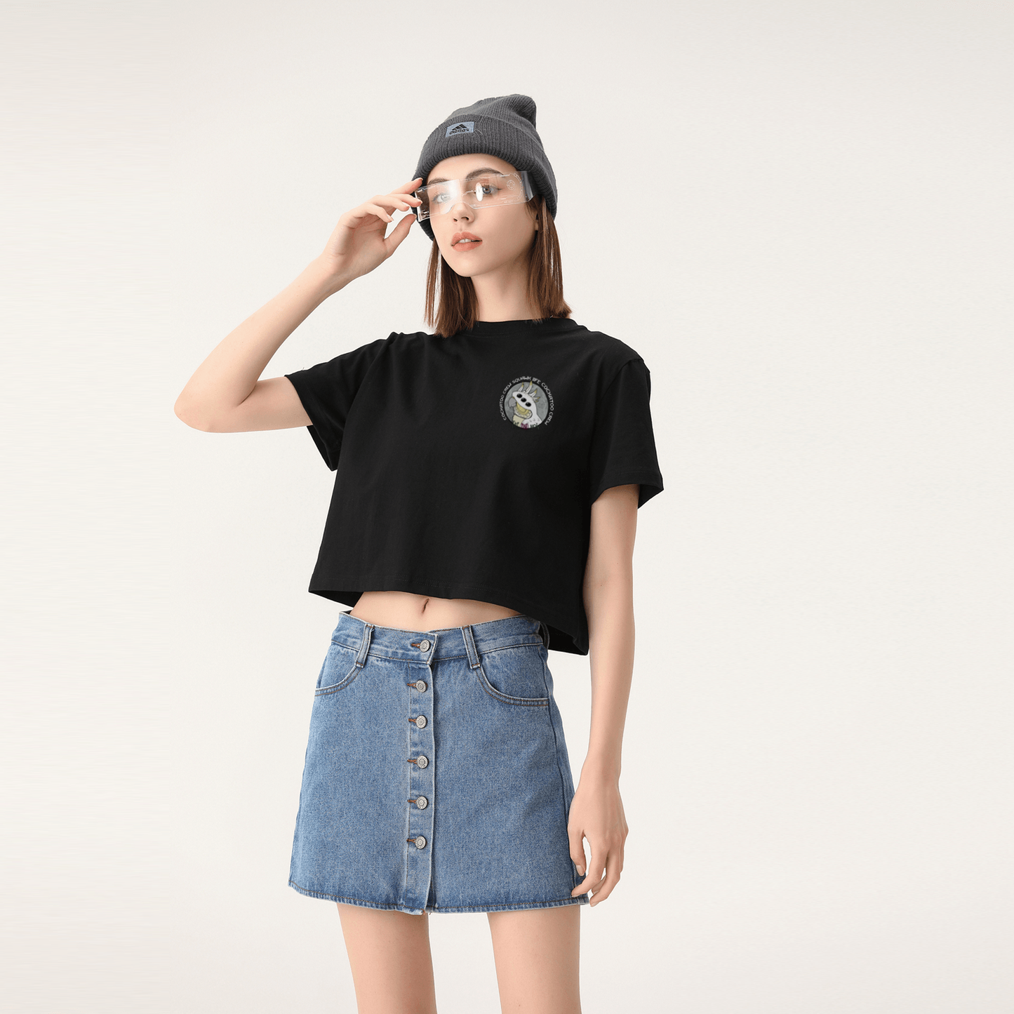 Cockatoo Crew Womens Short Tee