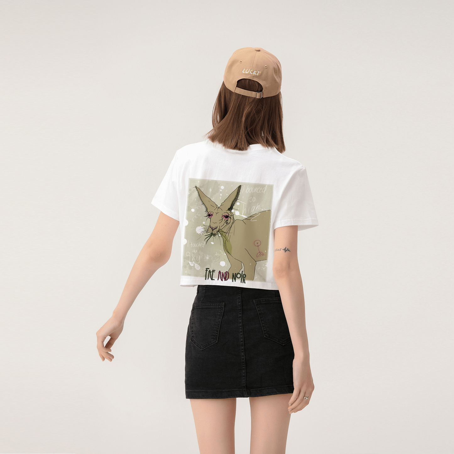 Bounce High, Touch the Sky Womens Short Tee