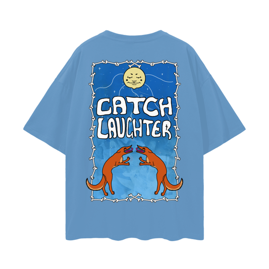 Catch Laughter Oversize Drop Tee